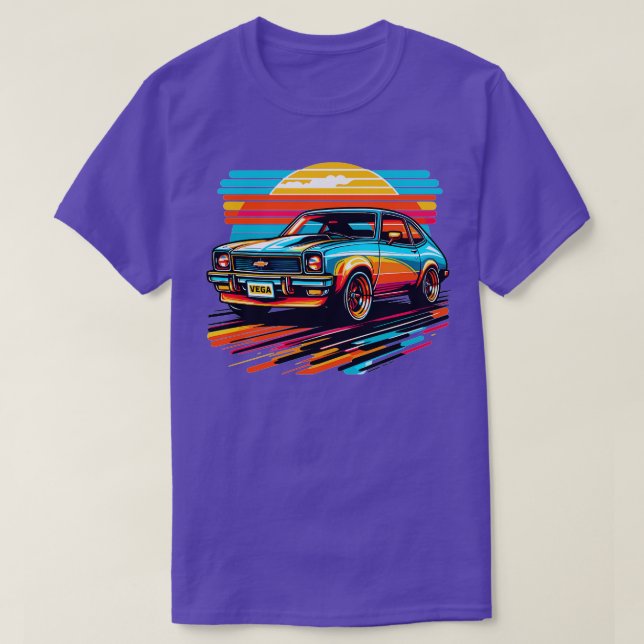 Camiseta Chevrolet Vega 9 (Diseño del anverso)