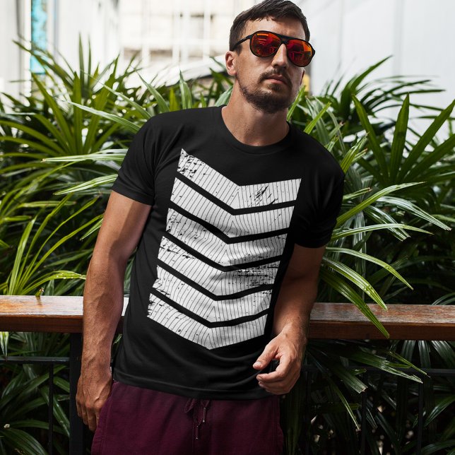 Camiseta Chevron minimalista | Verano elegante (Subido por el creador)