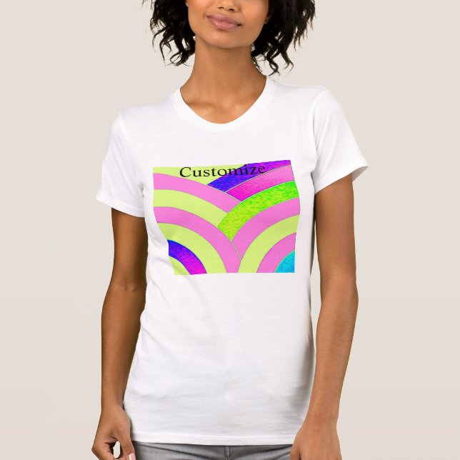 Camiseta Chevron rosa Thunder_Cove (Anverso)