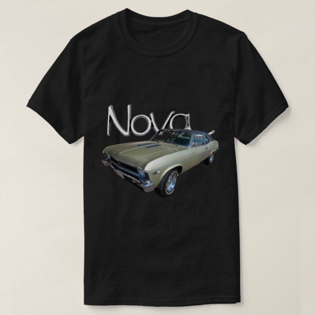 Camiseta Chevy 1968 Chevy Nova (Diseño del anverso)