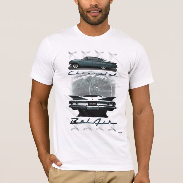 Camiseta Chevy Bel Air graphic tee shirt (Anverso)
