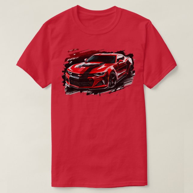 Camiseta Chevy camaro 2 (Diseño del anverso)