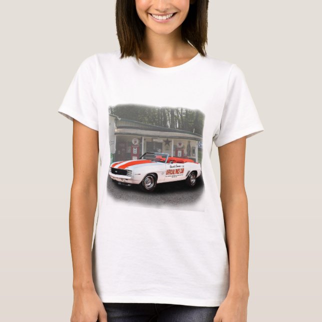 Camiseta Chevy Camaro Pace Car 1969 (Anverso)