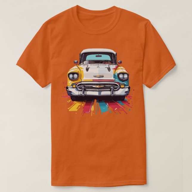 Camiseta Chevy clásico (Diseño del anverso)