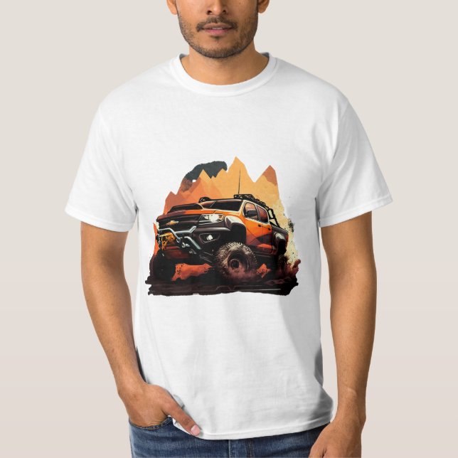 Camiseta Chevy Colorado Rock Crawler (Anverso)