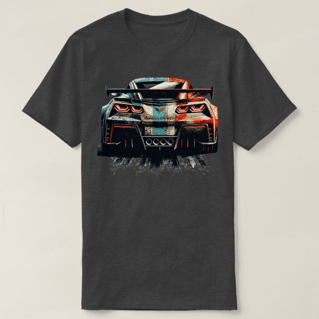 Camiseta Chevy Corvette 1 (Diseño del anverso)