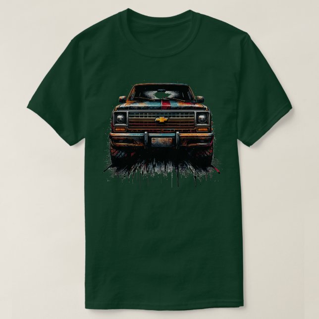 Camiseta Chevy K5 Blazer (Diseño del anverso)