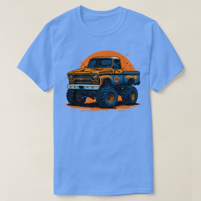 Camiseta Chevy Monster Truck (Diseño del anverso)