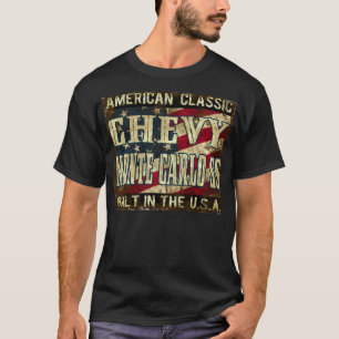 Camiseta Chevy Monte Carlo SS - obra clásica construida en