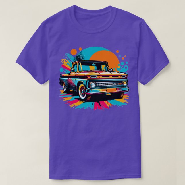 Camiseta Chevy pickup 6 (Diseño del anverso)