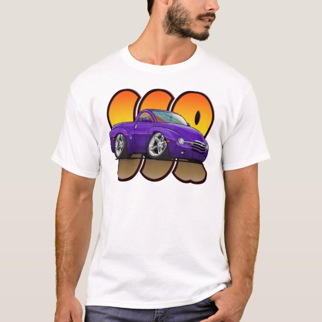 Camiseta Chevy púrpura SSR (Anverso)