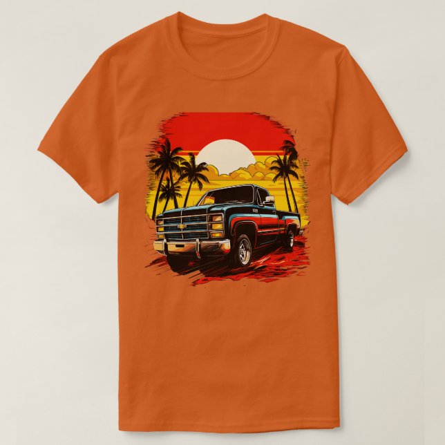 Camiseta Chevy Silverado (Diseño del anverso)