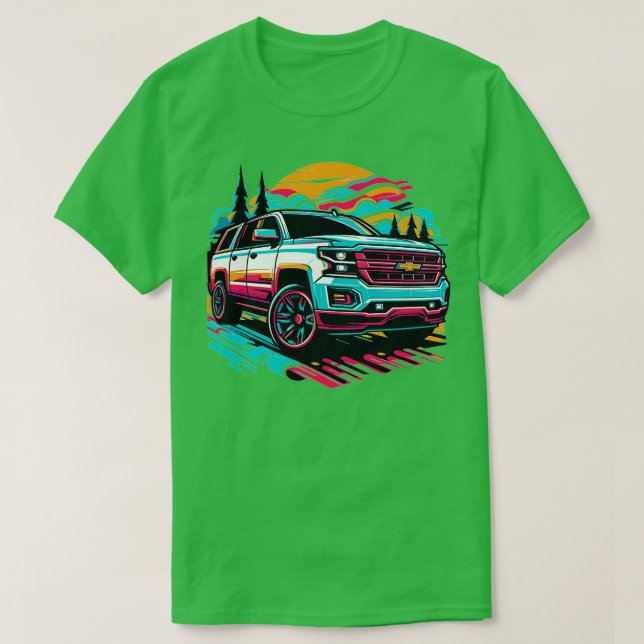 Camiseta Chevy SUV 5 (Diseño del anverso)