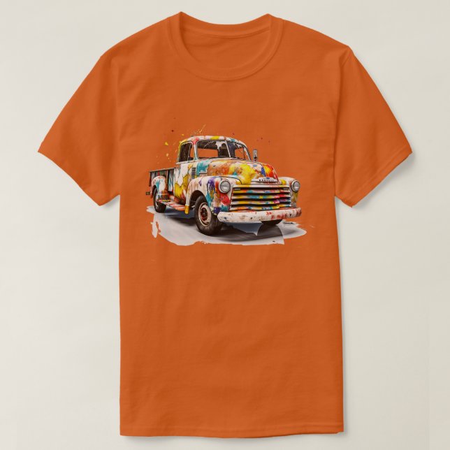 Camiseta Chevy Truck (Diseño del anverso)
