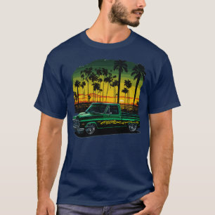 Camiseta Chevy verde plano C10 de 1980