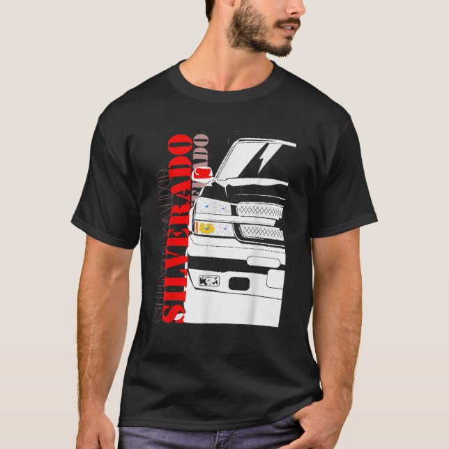 Camiseta Chevys silverado 2500 z71 2020 2023 2004 Coche T S (Anverso)