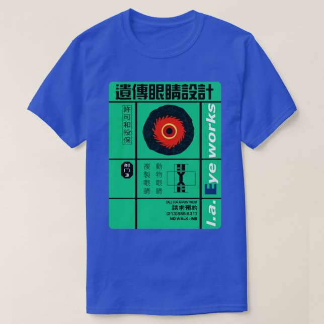 Camiseta Chews Eyeworks (Diseño del anverso)