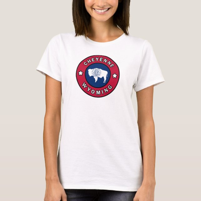 Camiseta Cheyenne Wyoming (Anverso)