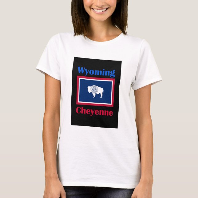 Camiseta Cheyenne Wyoming (Anverso)