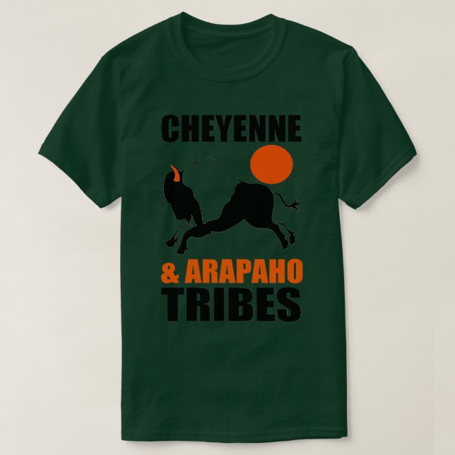 CAMISETA CHEYENNE Y ARAPAHO (Diseño del anverso)