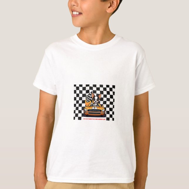 Camiseta Chi Chi Takes The Checkered Flag (Anverso)