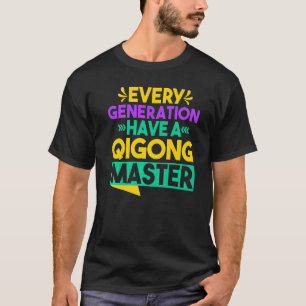Camiseta Chi Gong Yin Yang Cada Generación Tiene Un Qigong