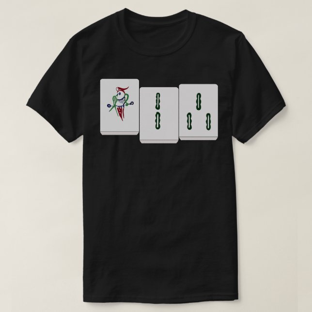 Camiseta Chi Mahjong (Diseño del anverso)