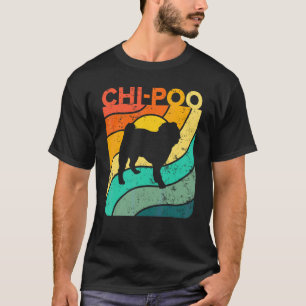 Camiseta Chi Poo Atardecer Vintage Mamá Papá