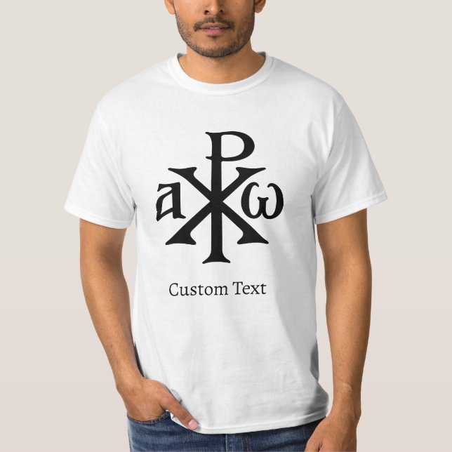 Camiseta Chi Rho Christogram (Anverso)