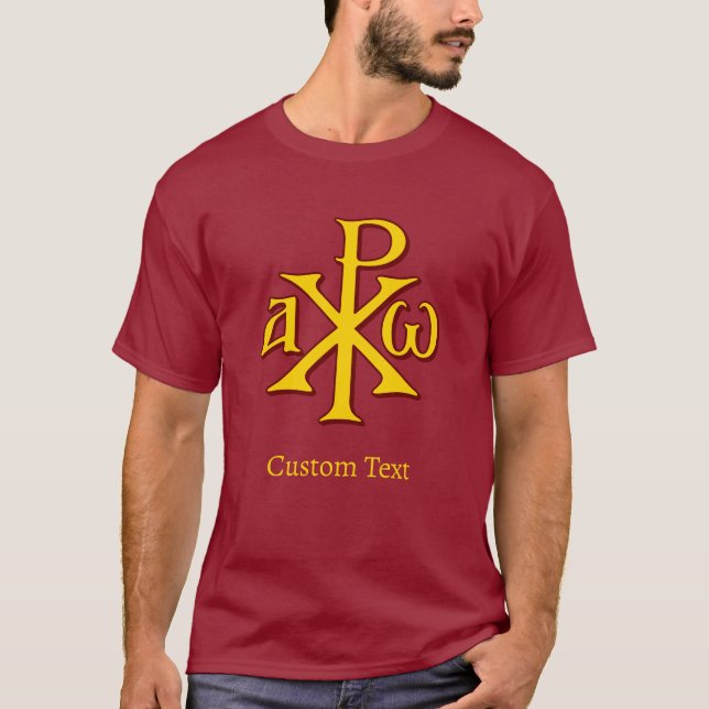 Camiseta Chi Rho Christogram (Anverso)