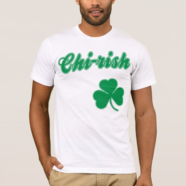 Camiseta Chi-rish Día de San Patricio (Anverso)