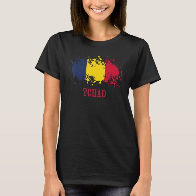 Camiseta Chian enthusiasts for Tchad and Chad (Anverso)