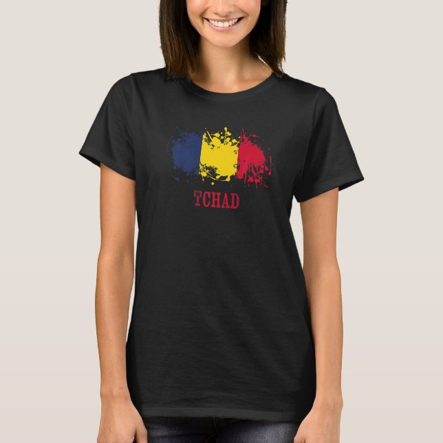 Camiseta Chian enthusiasts for Tchad and Chad   (Anverso)