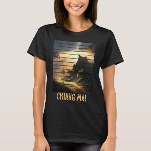 Camiseta Chiang Mai Tailandia, mochilera y nómade digital