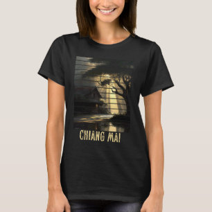 Camiseta Chiang Mai Tailandia mochilero y nómada digital