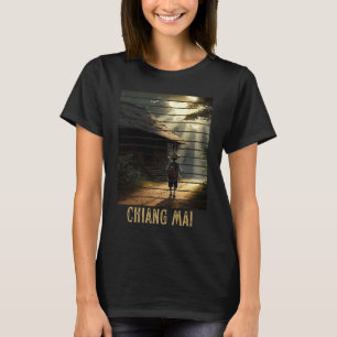 Camiseta Chiang Mai Tailandia, mochilero y nómada digital