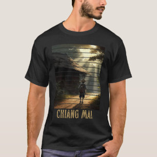 Camiseta Chiang Mai Tailandia, mochilero y nómada digital