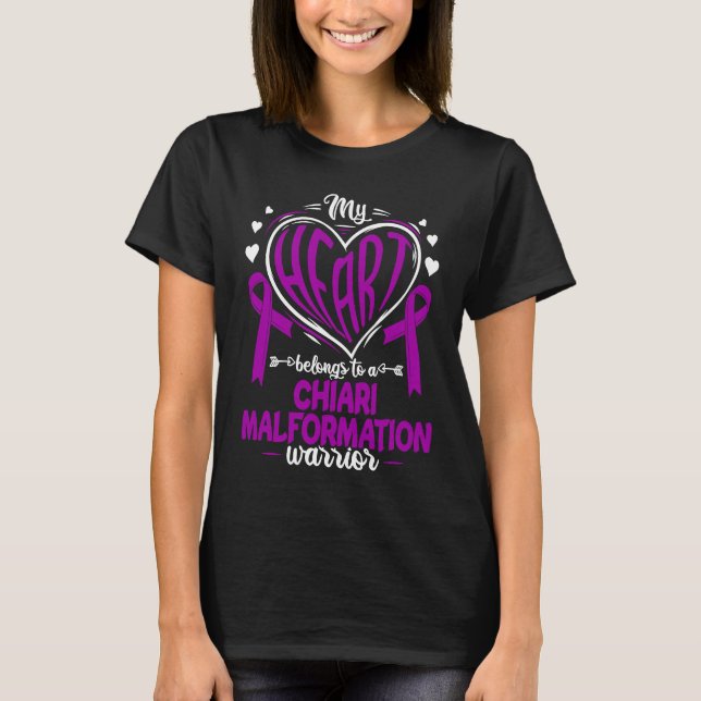 Camiseta Chiari Malformation Awareness (Anverso)
