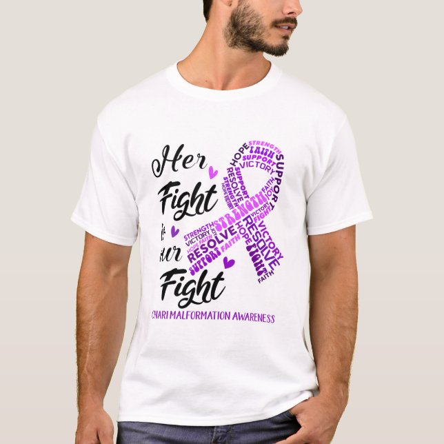 Camiseta Chiari Malformation Awareness Month Ribbon Gifts (Anverso)