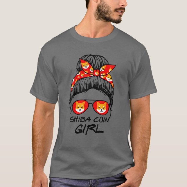 Camiseta Chiba Army Shiba Inu Moneda Cripto Token Criptocur (Anverso)