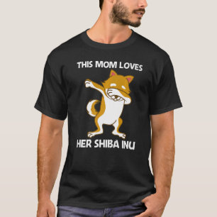 Camiseta Chiba Cute Inu Para Mamá Madre Japón Rama Animal
