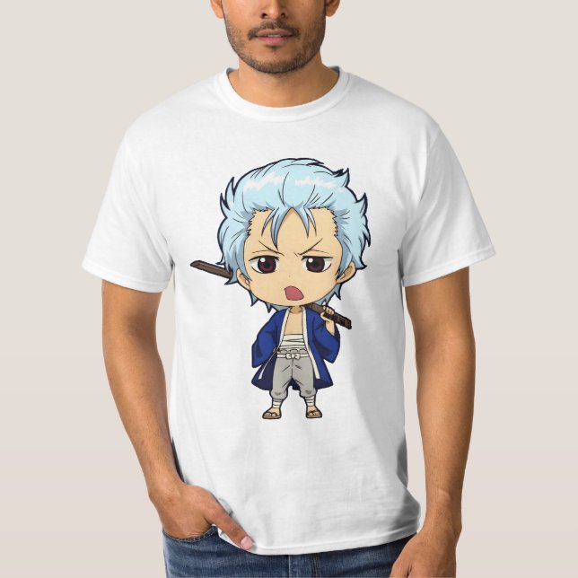 Camiseta Chibi anime gintama (Anverso)