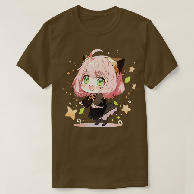 Camiseta chibi anya (Diseño del anverso)