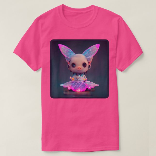 Camiseta Chibi Ballerina Kawaii Fairies Amigos De Fairyco (Diseño del anverso)