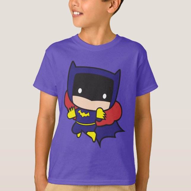 Camiseta Chibi Batgirl bilateral (Anverso)
