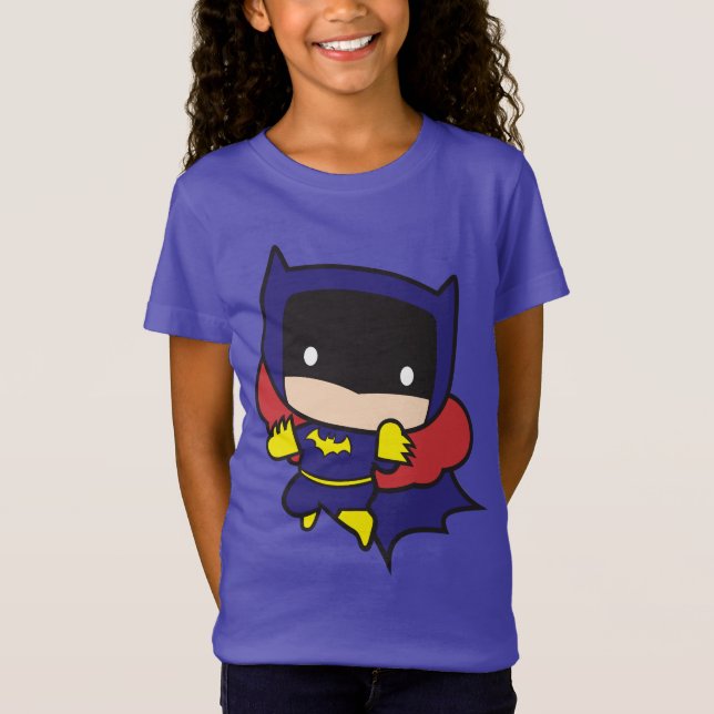Camiseta Chibi Batgirl bilateral (Anverso)