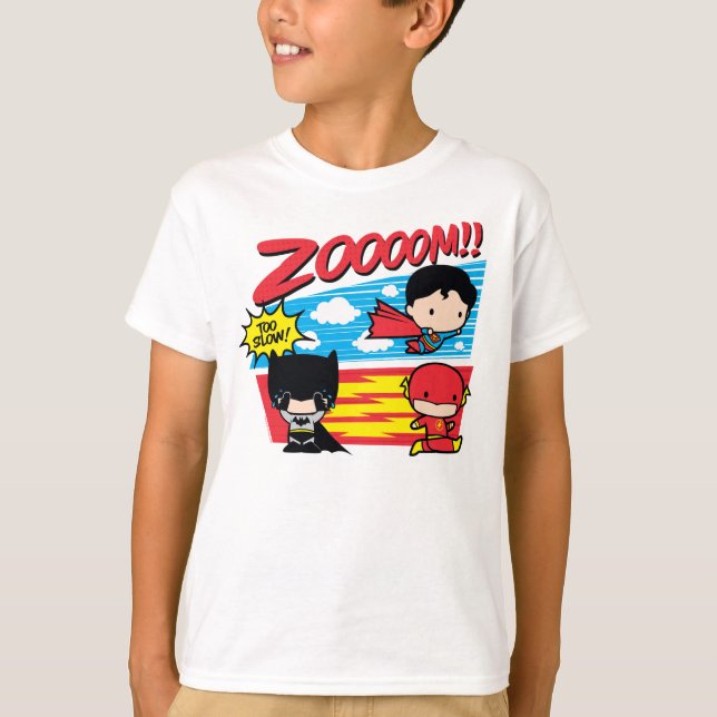 Camiseta Chibi Batman Too Slow! (Anverso)