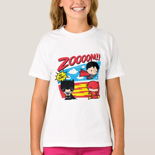 Camiseta Chibi Batman Too Slow! (Anverso)