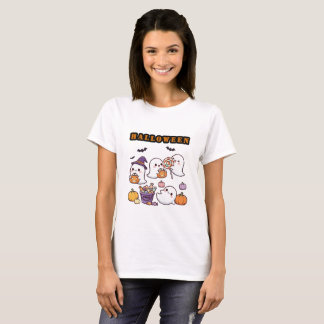 Camiseta "¡Chibi-Boo! Fantasmitas Dulces & Calabazas