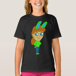 Camiseta chibi bunnygirl